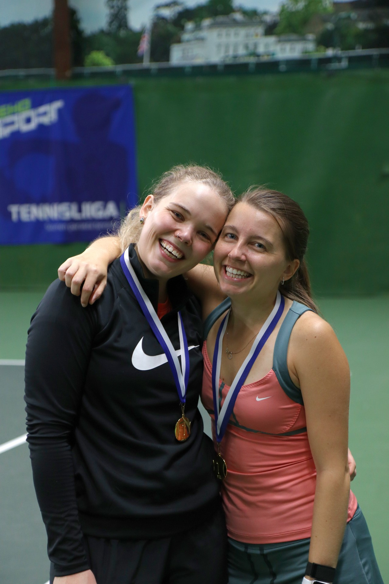 Elena and Tupu, doubles champions in Kotka Luokkamestaruus