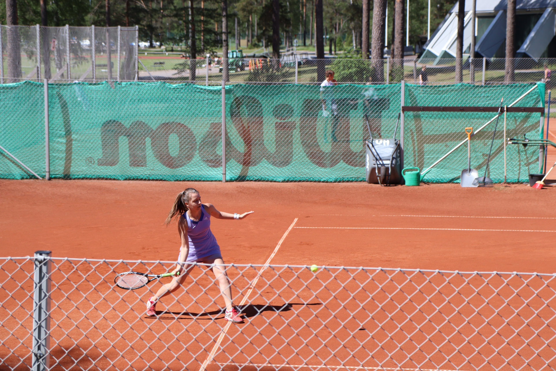 Elena's forehand groundstroke