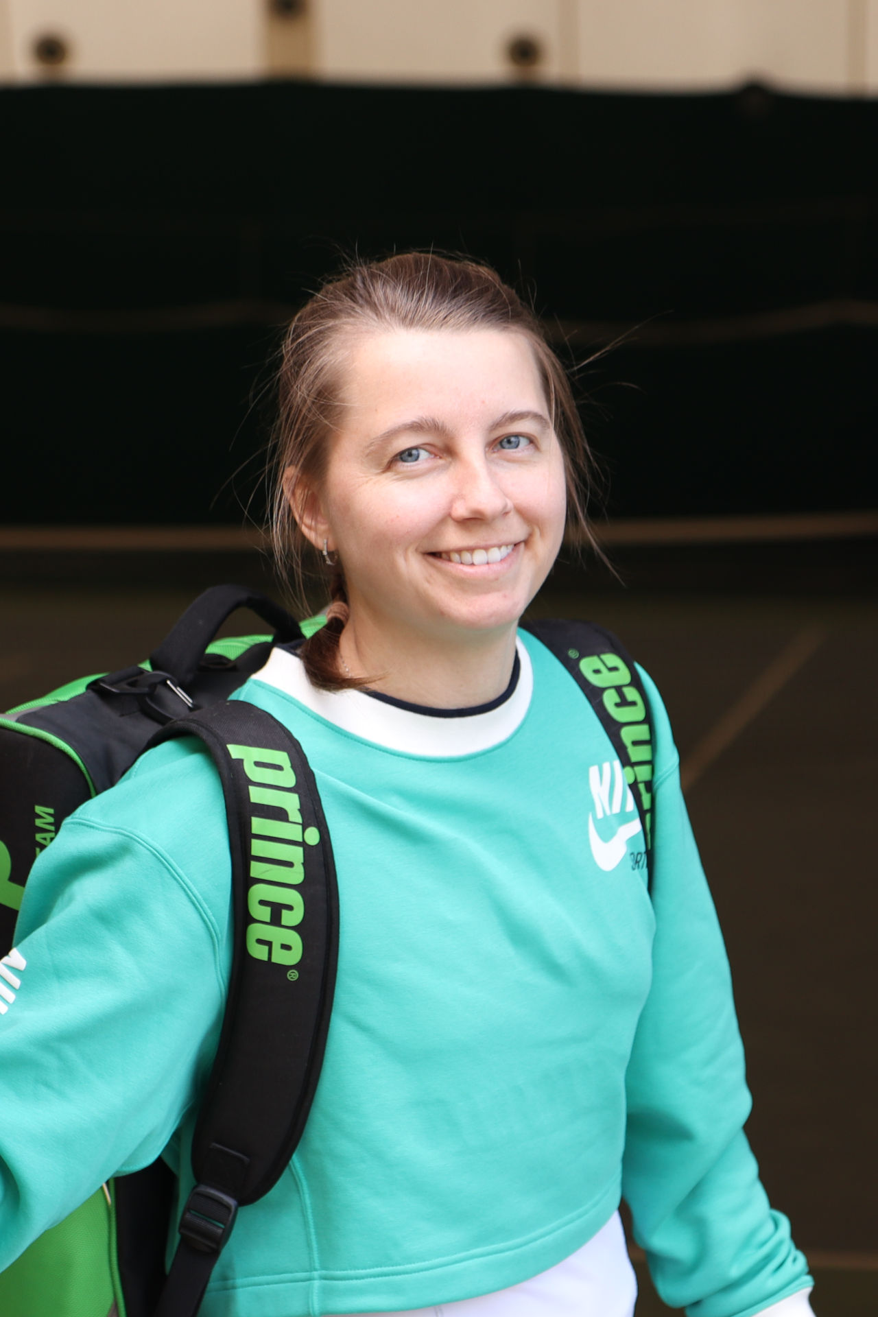 Elena, the player behind Road To Smarter Tennis Program